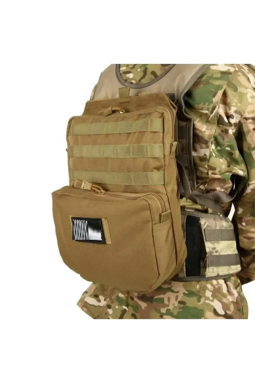 Cantayurdu Tak220C Taktikal Tk1003 Molle Suluk Yelek Eklenti Çantası Camo