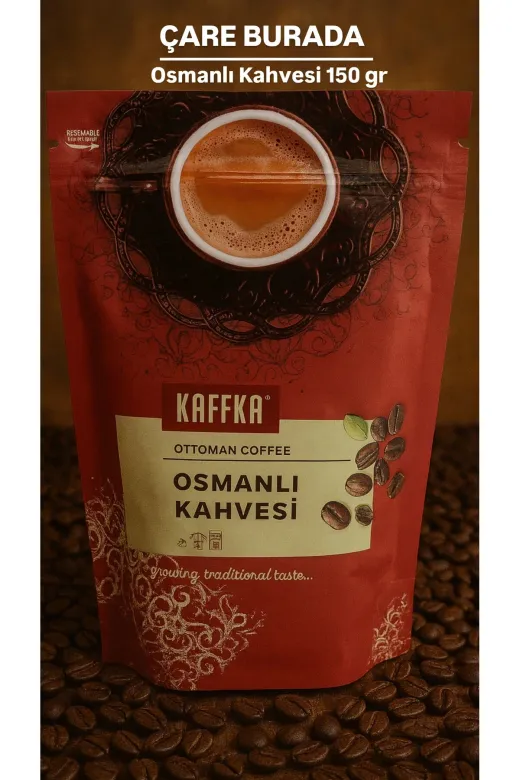 Çare Burada Osmanlıkahve Kaffka - Osmanlı Kahvesi 150 Gr