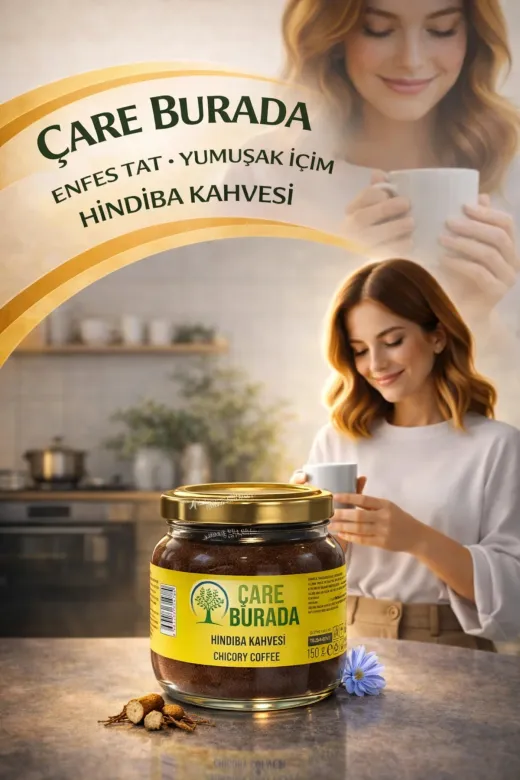 Çare Burada P5781S3714 Çareburada Hindiba Kahvesi 150 G - Yumuşak İçim & Dengeli Aroma