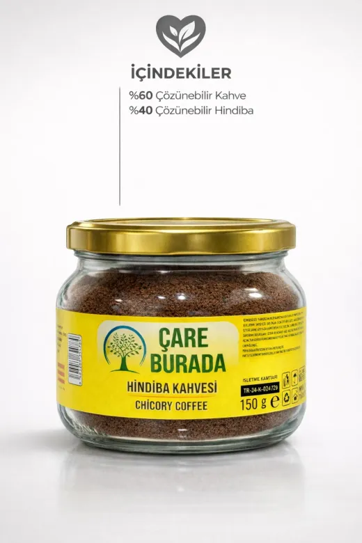 Çare Burada P5781S3714 Çareburada Hindiba Kahvesi 150 G - Yumuşak İçim & Dengeli Aroma