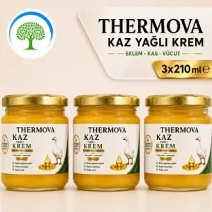 ÇareBurada Thermova Kaz Yağlı Krem 210 ml x 3 Adet