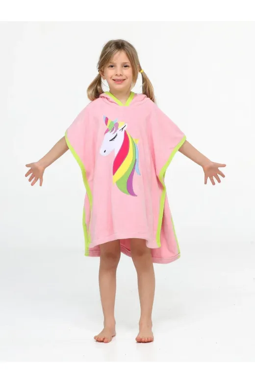 Casabony CS-24Y-040 Unicorn 2 Kat Panço Kız Çocuk Plaj Havlusu