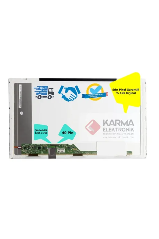 Casper KEBSP-156LED.-,1.1-a392 Nirvana A15Fb, A15H, A15He, A15Hc Lcd Ekran, Panel (15.6Led 40Pin)