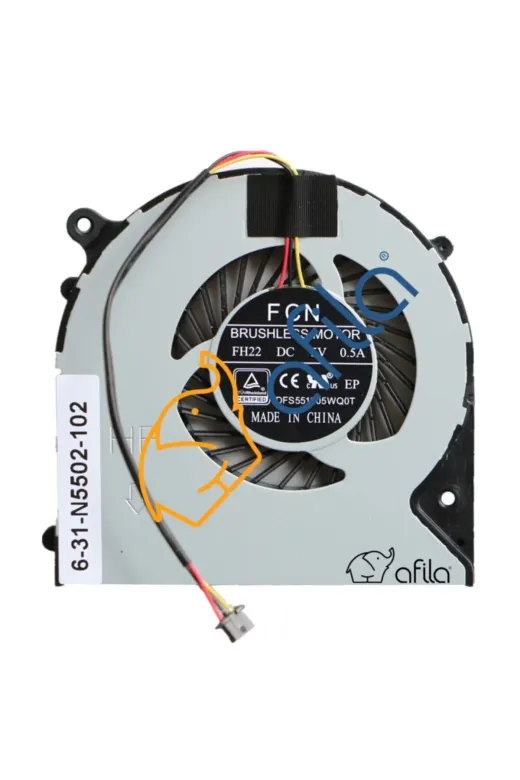 Casper NF-KR50932.-,XS59 Monster Abra A5 V5.1 A5 V5.1.1 Notebook Fan (Sağ)