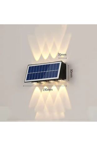 Cata CT-8010. Güneş Enerjili Led Aplik Ct-8010 - Solar Enerjili Bahçe Aydınlatma