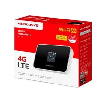 CBTxGlobal 131617478 Mt115 4G Lte Mobil Wi-Fi 6 Taşınabilir Modem 150 Mbps 4G Hızı 2400 Mah Pil İle 10 Saat Kullanım Bilgi Ekranlı 10 Cihaz Desteği Sım Girişli Cep Wi-Fi App Kontrol