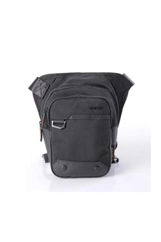 ÇÇS CCS31257V 31257 Motosiklet Bel Bacak Çantası Siyah
