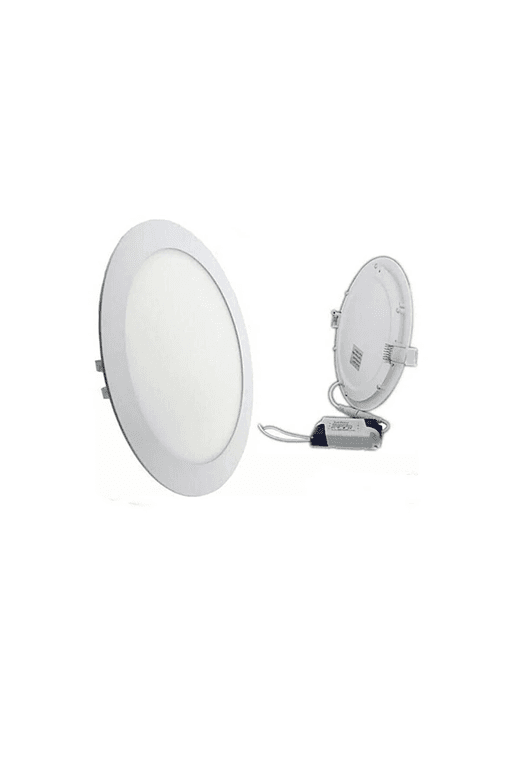 Cfr 12W Tasarruflu Led Yuvarlak Beyaz Işık Sıva Altı Slim Panel Tavan Aydınlatma Armatürü