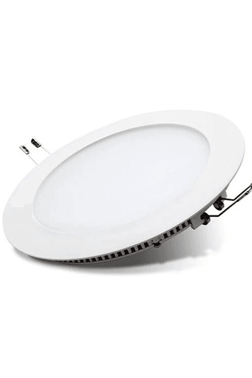 Cfr 12W Tasarruflu Led Yuvarlak Beyaz Işık Sıva Altı Slim Panel Tavan Aydınlatma Armatürü