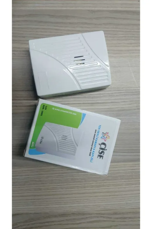ÇİSE ZXC Cise Tek Sesli Kanarya Kapı Zili 12 V