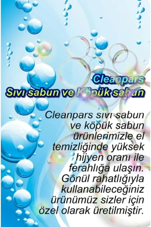 CLEANPARS 5957852186725 Sıvı Sabun 20 Lt
