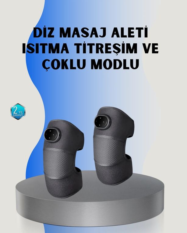 COjans TRİTHLTUCZZZGLRD116-3-BLNCCC 3 Seviyeli Titreşimli Isıtmalı Diz Bakım Masaj Cihazı Çok Renkli