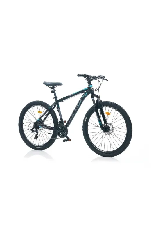 Corelli FELIX2.224STG Felix 2.2 - 24 Jant 14'' Kadro Dağ Bisikleti Mekanik Disk - Siyah Turkuaz / Gri