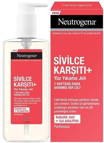 Düzensiz Cilt Tipleri için Yüz Yıkama Jeli 200ML