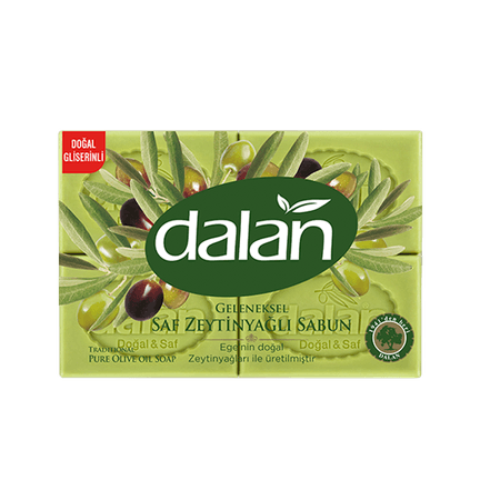Dalan 1uVGjcxLoK Geleneksel Saf Zeytinyağlı Sabun 150Gr X 4 Adet = 600Gr