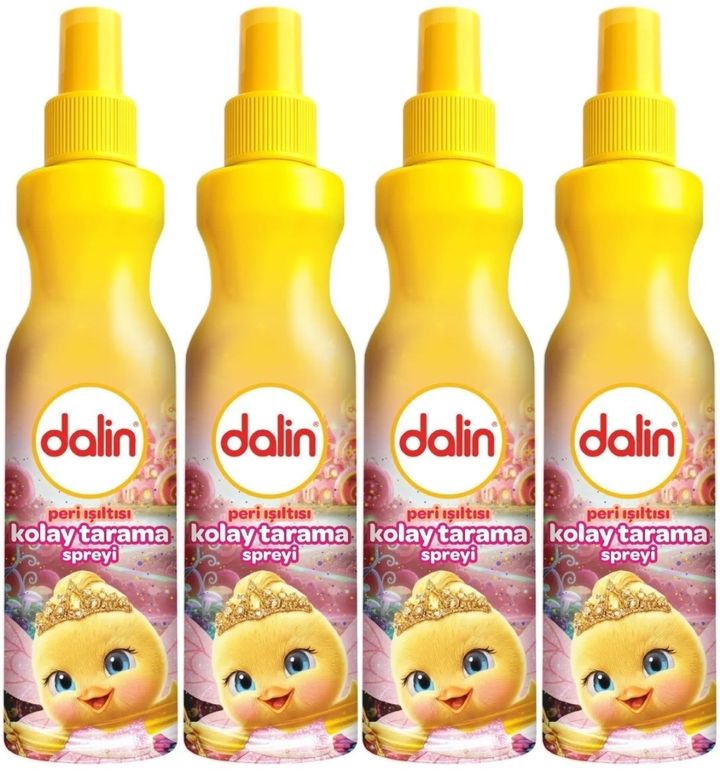 Dalin Kolay Saç Tarama Spreyi 200ML Peri Işıltısı (4 Lü Set)