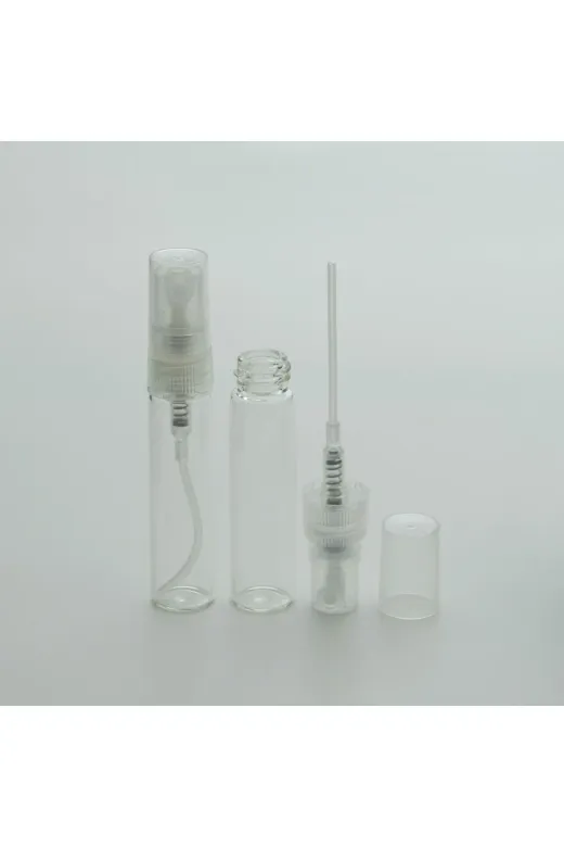 D&B YOL 50Y06O71L1161 Parfüm Şişesi 5 Ml (3 Adet) Şeffaf Boş Şişe