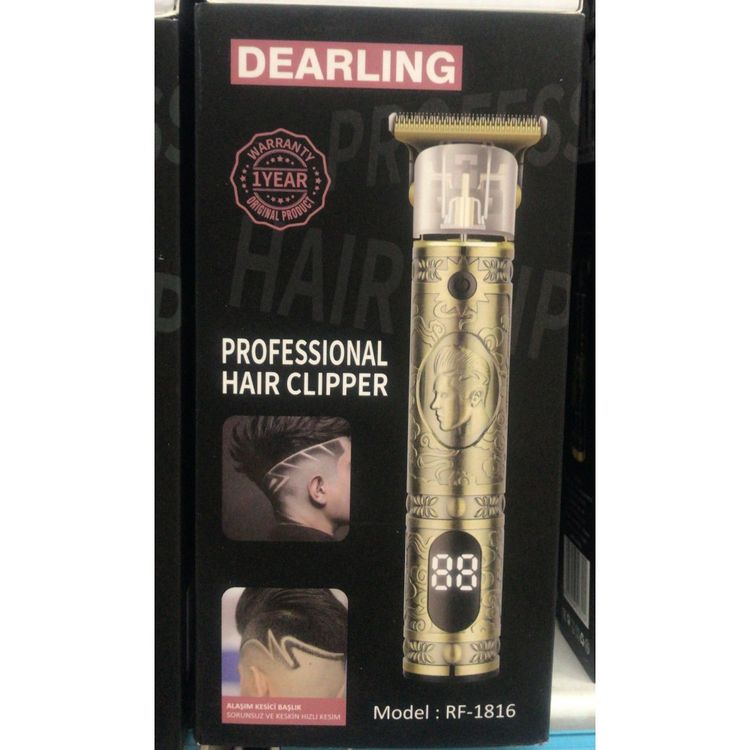 Dearling Rf-1816 Dijital Göstergeli Kablolu Ve Kablosuz Kullanım Şarjlı Tıraş Makinesi