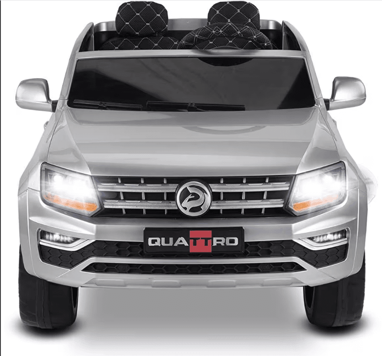 dEqX0PVKm5 Babyhope 441 Quattro 24V Çift Kişilik 4X4 Akülü Araba Gri