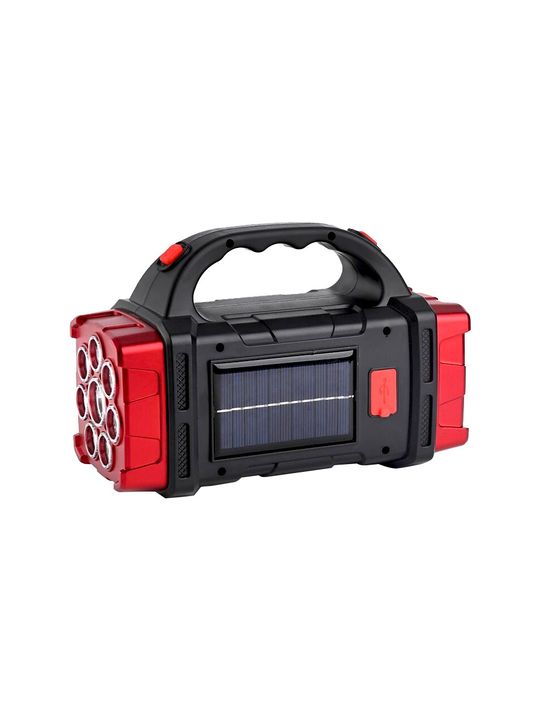 DermiTech Hb-1678 Solarlı Usb Çıkışlı Şarj Edilebilir 38 Watt Kamp Feneri
