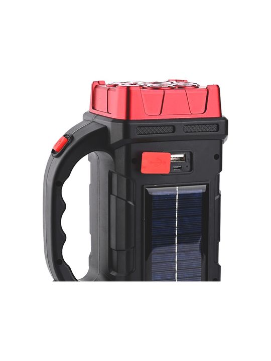 DermiTech Hb-1678 Solarlı Usb Çıkışlı Şarj Edilebilir 38 Watt Kamp Feneri