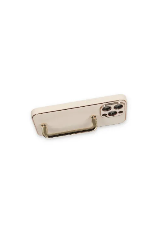 DGY STORE A0046-14148 İphone 13 Pro Kılıf Coco Elit Kapak - Gold