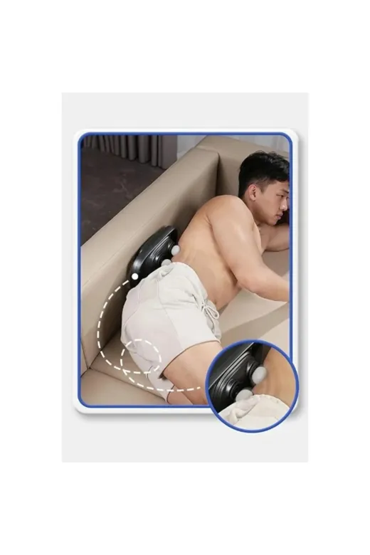 DGY STORE EmrDNM98714 8 Başlıklı Şarjlı Isıtmalı Masaj Aleti