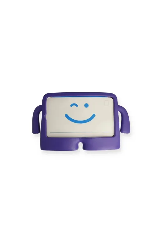 DGY STORE mptelA049-51084 İpad Pro 13 (2024) Karakter Tablet Silikon - Mor