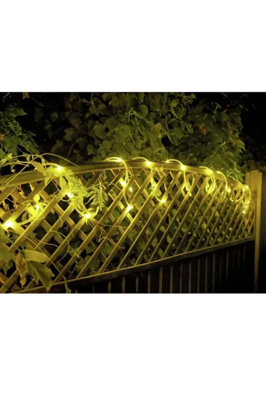 DGY STORE TYC7C0CB6C49096550386AD00 10 Metre Güneş Enerjili Hortum Led Işık