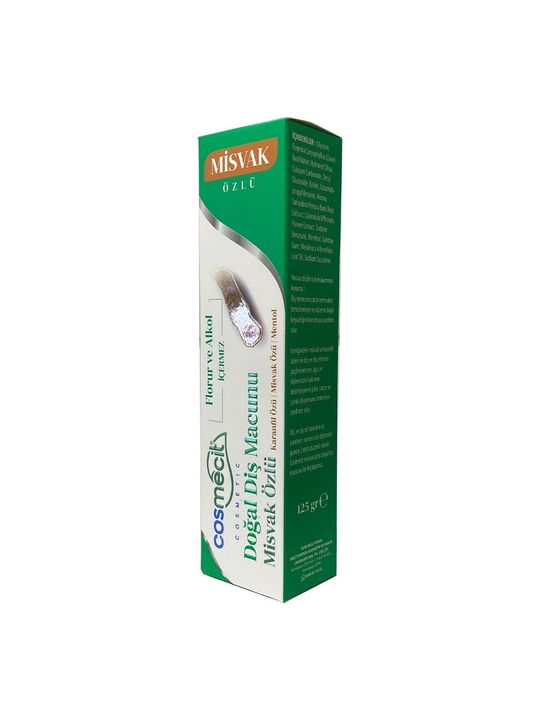 diş50512520 Misvak Özlü Doğal Diş Macunu 125 Gr