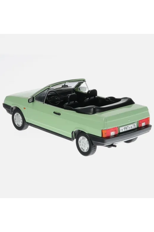 Diecast samara-01 Hackhatte 1:24 Lada Samara Model Araç-Açık Yeşil
