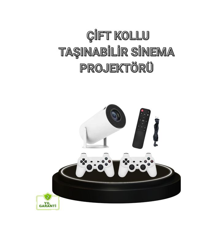 Diğer 111650346 Bluetooth 5.0 Ve Wi-Fi 6 Akıllı 4K Projeksiyon