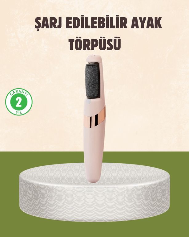 Diğer 118072176 İki Hızlı Elektrikli Ayak Törpüsü Pürüzsüz Topuk Bakımı