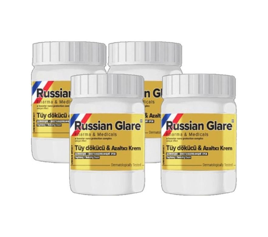 Diğer 118239214 Russ Glare Nano 4 Tane X 50 Ml Tüylere Krem Russ Merhemi
