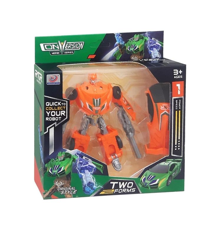 Diğer 120084314 Mey İthalat Dönüşen Asortili Robot Set