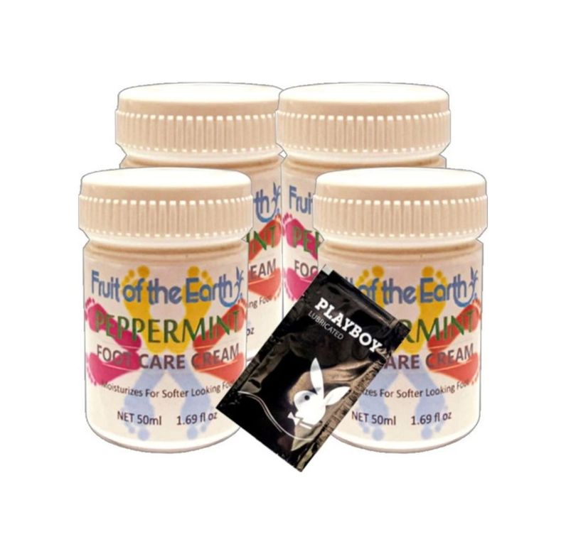 Diğer 120493306 Peppermint 4Adet. 50 Ml Ölçek Ayakların Bakımı Ve Ayak Kokusu Bakım Kremi + Yanında Jel