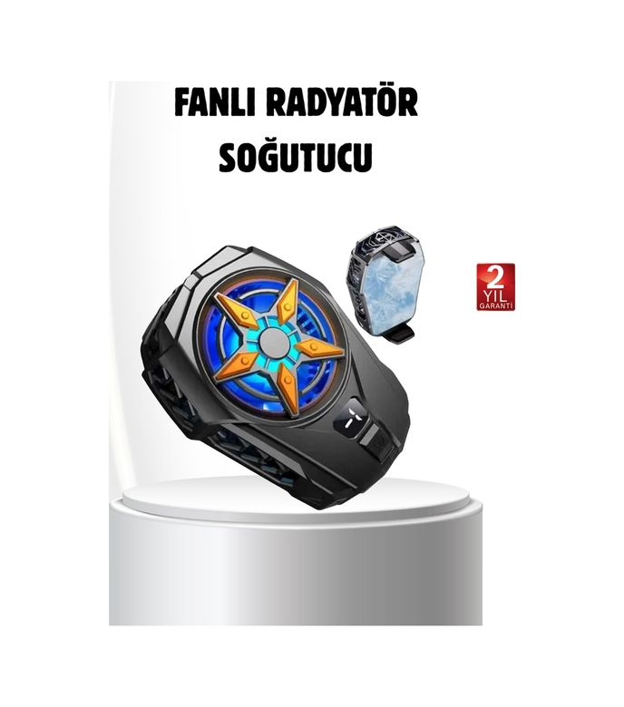 Diğer 121064363 Oyun Telefonu Soğutucu Fan Sessiz Ve Kompakt Mobil Soğutma Cihazı