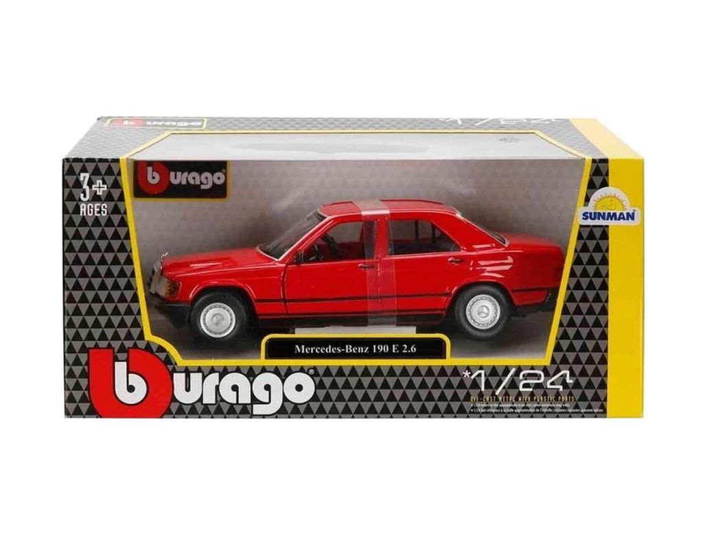 Diğer 123780798 Mey İthalat 1021103 1:24 1987 190 E Model Araba