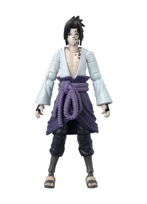 Diğer 124952663 Mey İthalat Anime Heroes Naruto Sasuke Uchiha Figür Ve Aesuar Seti 16 Cm