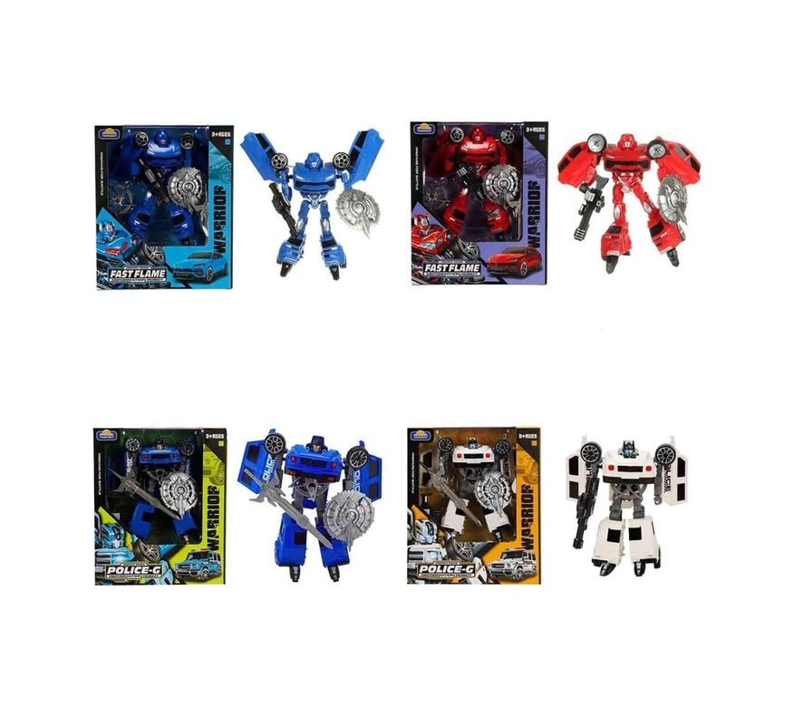 Diğer 124953871 Mey İthalat 5039 -Yfn-Robot Transformer Polıce-G/fast Flame 2R 2A