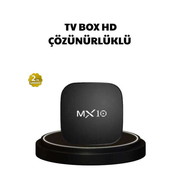 Diğer 125043574 Mey İthalat Mx Box S 4K Android Tv Box Google Asistan, Dolby Ses, 8 Gb Hafıza, Chromecast Desteği