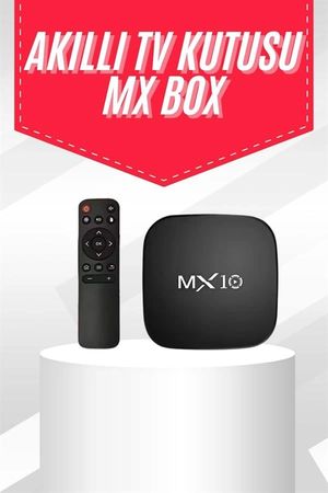 Diğer 125043592 Mey İthalat Mx Box Android Tv Media Sound 4K Ultra Hd Görüntü Kaliteli