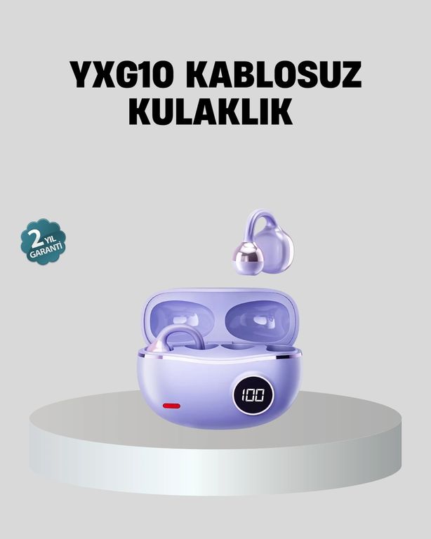 Diğer 125047121 Mey İthalat Kulak Arkası Klipsli Bluetooth Kulaklık Yxg10 Silikon Malzemeli Ergonomik Çok Renkli