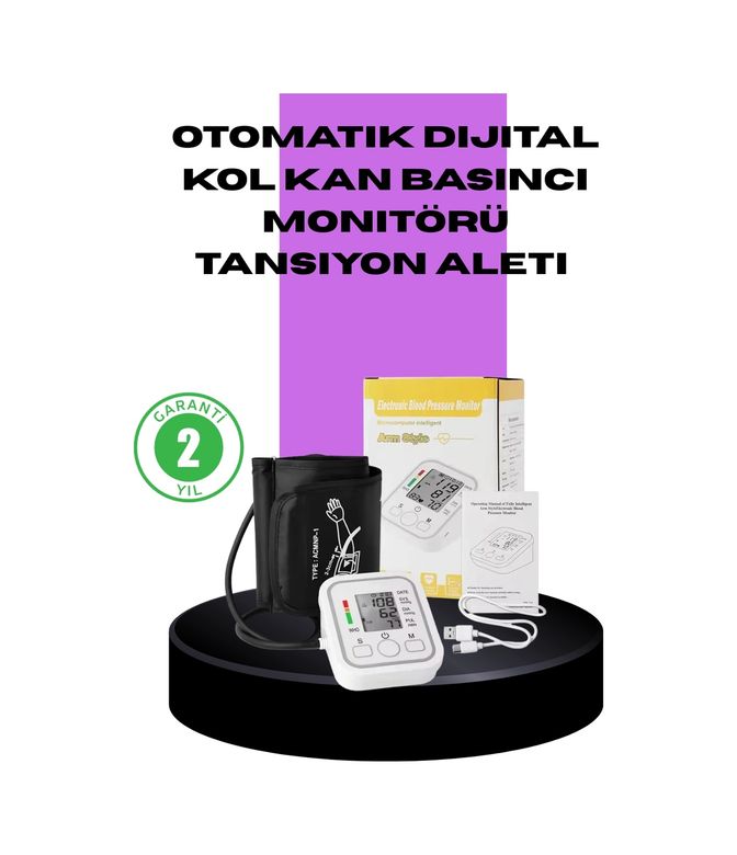 Diğer 125047386 Mey İthalat Elektronik Tansiyon Ölçer Lcd Dijital Ekranlı
