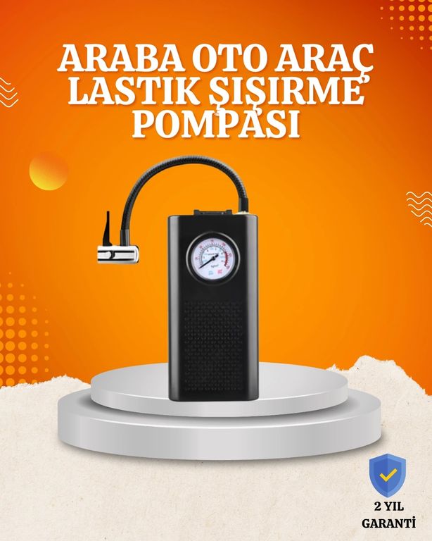 Diğer 125225655 Mey İthalat Taşınabilir Elektrikli Oto Motosiklet Bisiklet Lastik Şişirme Pompası