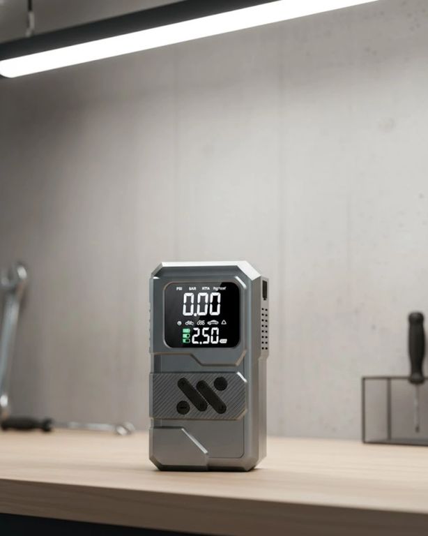 Diğer 125226441 Mey İthalat Araçlar İçin Akü Takviye Lastik Şişirme Ve Powerbank Cihazı