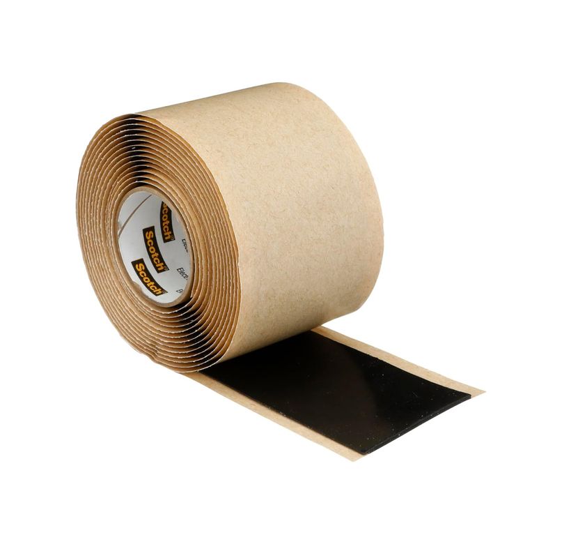 Diğer 126600623 3M Kauçuk Mastik Elektrik Bandı 2228, 5 Cm X 3 M, Siyah, Yalıtım Ve Sızdırmazlık İçin Kendinden Kaynaşan Kauçuk Bant, 1 Rulo