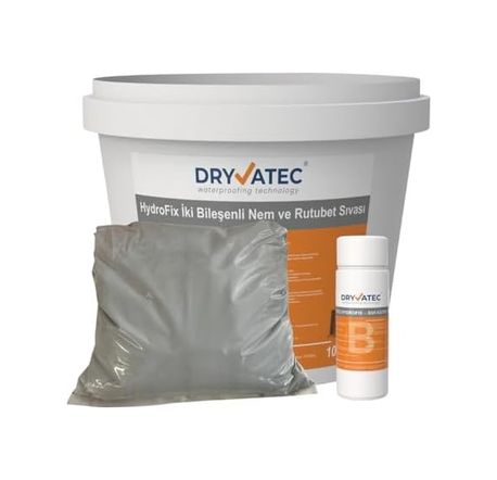 Diğer 126603890 Hydrofix 2 Bileşenli Nem Ve Rutubet Sıvası 10 Kg Set