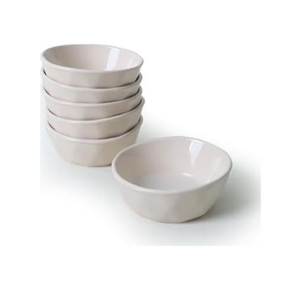 Diğer 126627384 Krem Kristal Çerezlik/sosluk 12 Cm 6 Adet 030