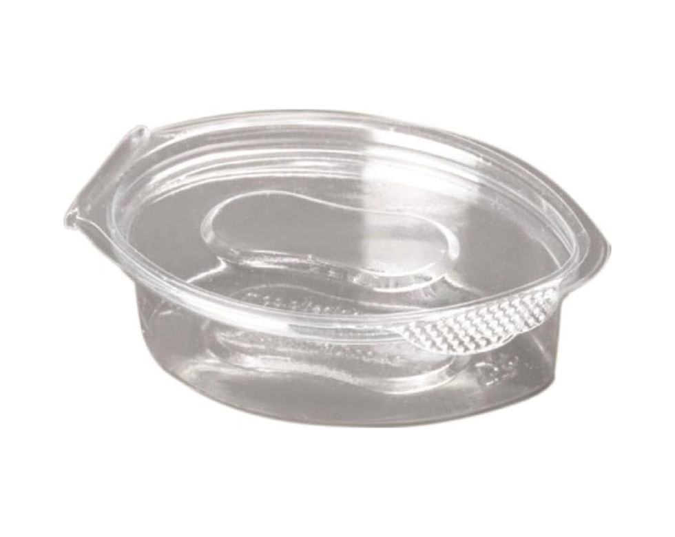 Diğer 126629071 Pet Kapaklı Sos Kabı 20 Cc 100 Adet 5,5 X 4 Cm Şeffaf Plastik Malzeme